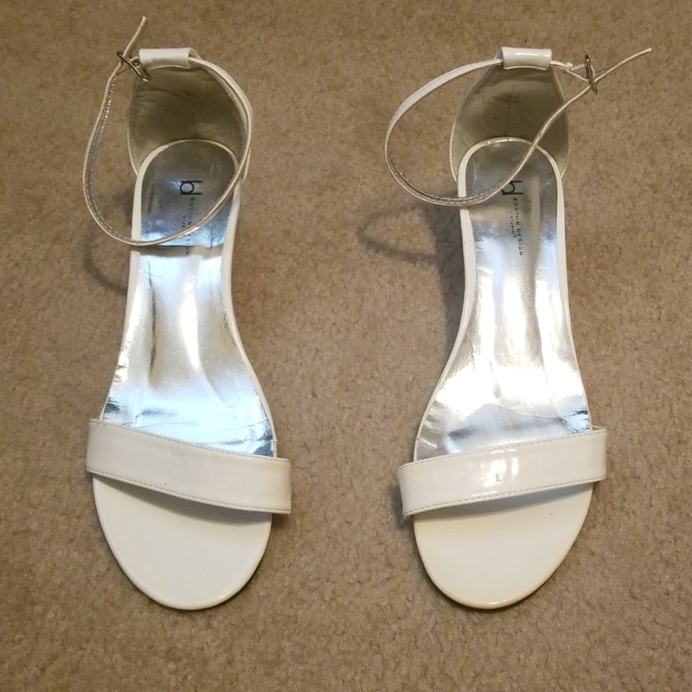 White Sandal Wedges